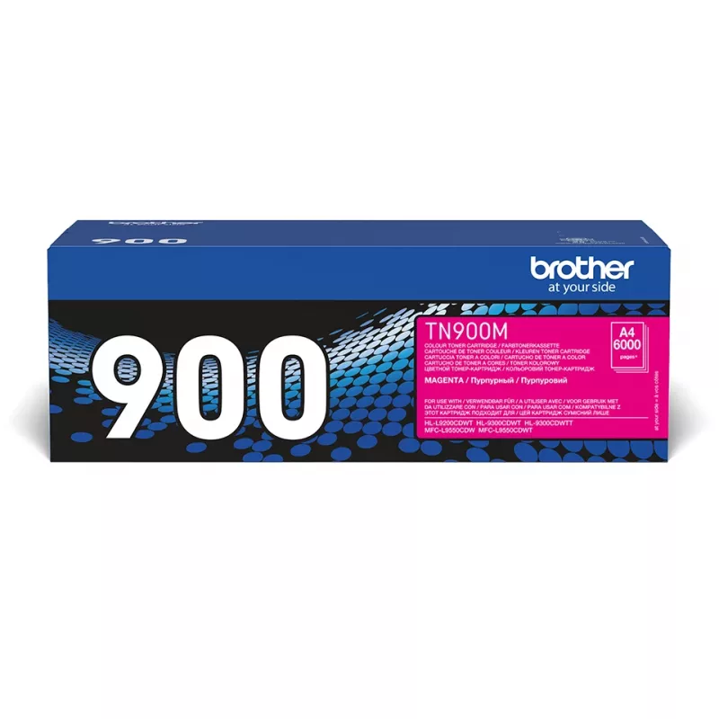 Brother TN-900M tonerio kasetė 1 vnt. Originali Magenta