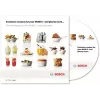 Bosch Styline virtuvės kombainas 900 W 3,9 L Nerūdijantis plienas, Balta