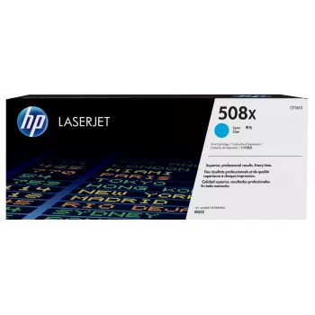 HP 508X didelės išeigos žydra originali „LaserJet“ kasetė