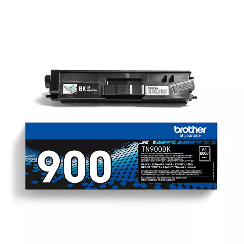 Toner Brother Toner Juoda TN-900BK 10000 puslapių Juoda