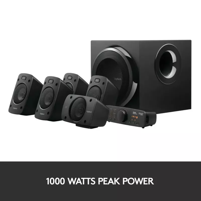 LOGITECH Z906 5.1 garsiakalbių sistema su erdviniu garsu