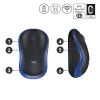 Pelė Logitech Wireless Mouse Blue 910-002239