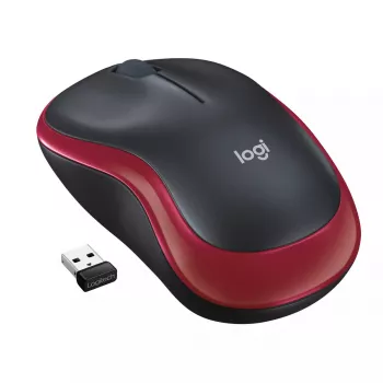 Pele Logitech M185 belaidė raudona