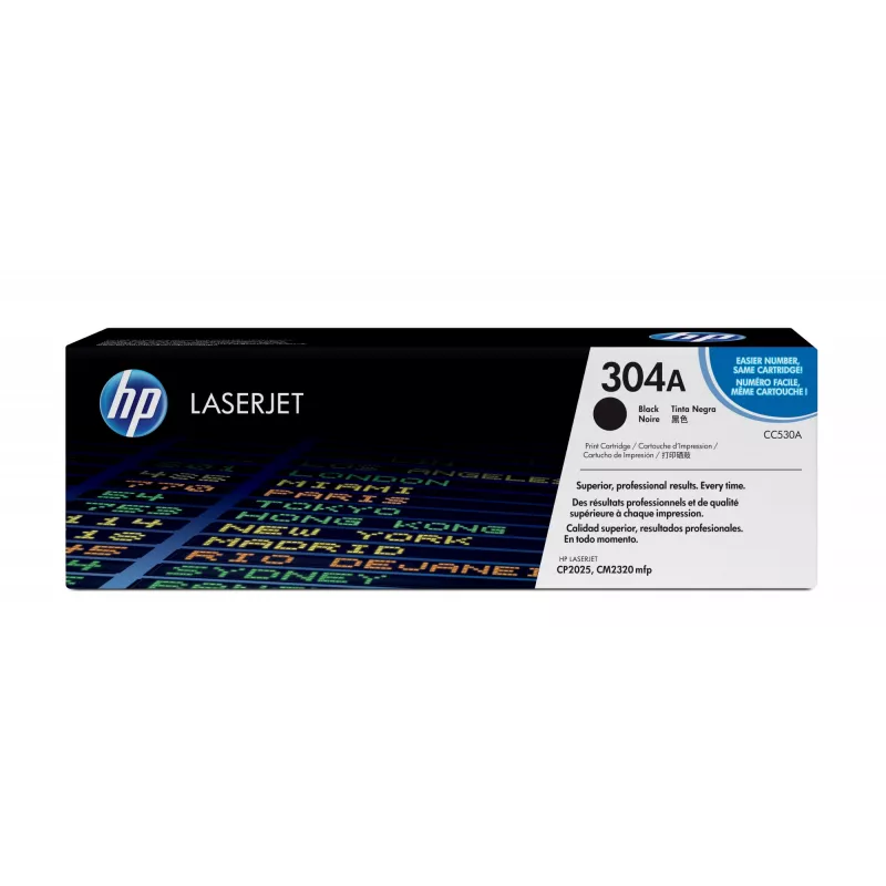 HP 304A juoda originali LaserJet tonerio kasetė, 3500 puslapių, juoda, 1 vnt.