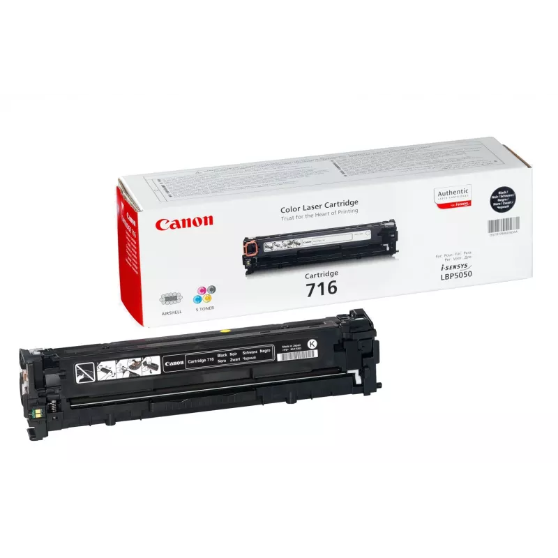 Canon Cartridge 716 Juoda Tonerio kasetė 1 vnt. Originali