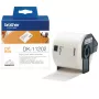 Siuntimo etiketės Brother DK11202 juoda ant balto 62 mm