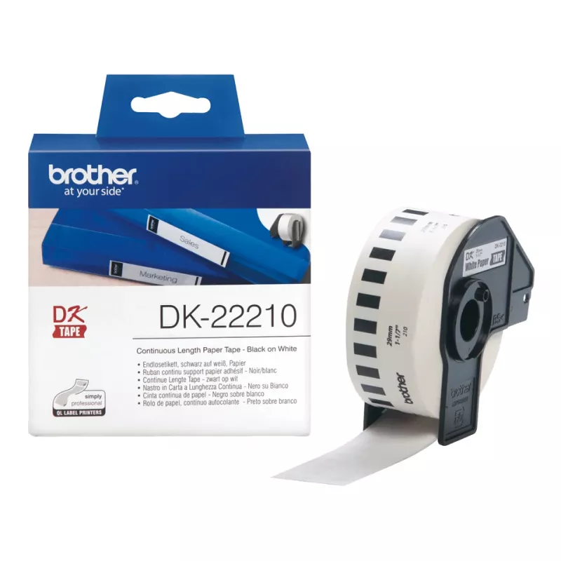 Brother DK22210 ištisinė popierinė juosta