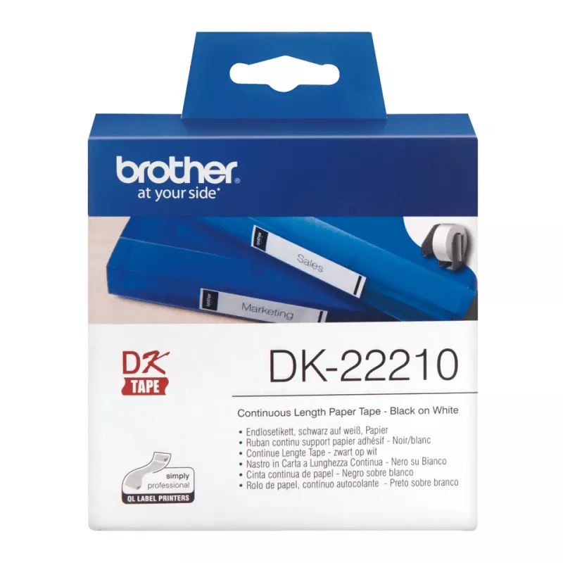 Brother DK22210 ištisinė popierinė juosta