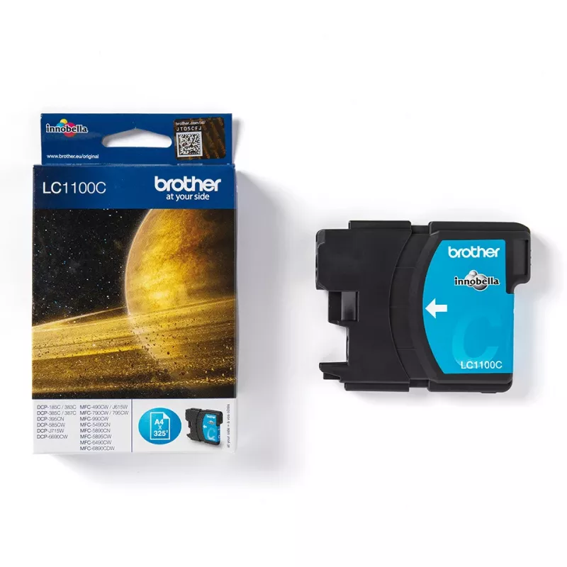 Brother LC1100C rašalo kasetė 1 vnt. Originali žalsva