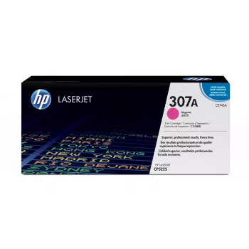 Kasečių kasetė HP CE743A 307A 7300 puslapių rausvai raudona