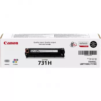 Tonerio kasetė Canon 731H 1 vnt. Originali Juoda 6000 puslapių
