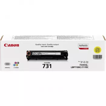 Canon 731 tonerio kasetė 1 vnt. Originali Geltona