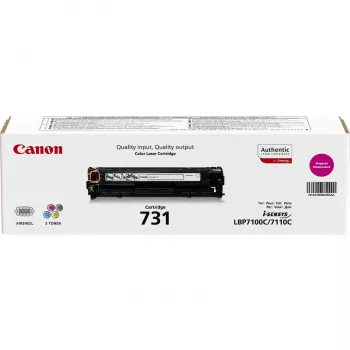 Canon 731 tonerio kasetė, 1 vnt., Originali, purpurinė