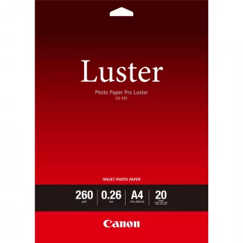 Fotopopierius, Canon, LU-101 Luster Photo Paper Pro A4 - 20 lapų