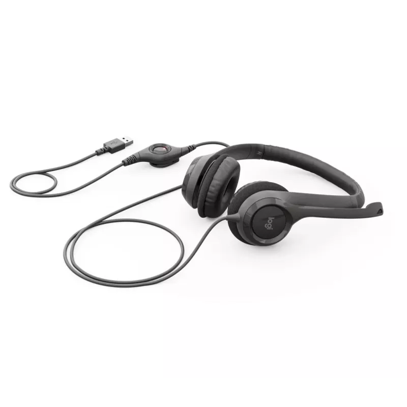 LOGITECH Ausinė - H390 - USB-A - juoda