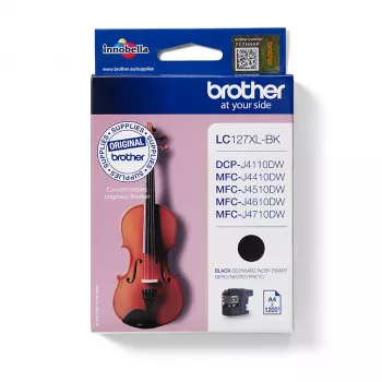 Brother LC127XLBK rašalo kasetė 1 vnt. Originali Extra (Super) High Yield juoda