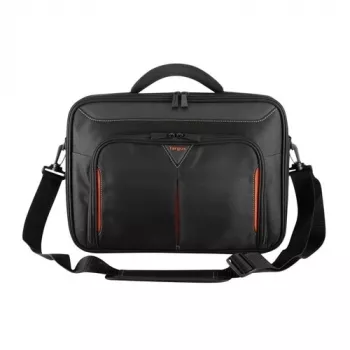DELL Classic+ 35,6 cm (14 colių) portfelis Juoda, Raudona