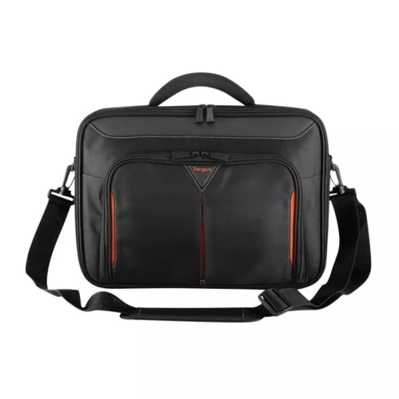 DELL Classic+ 35,6 cm (14 colių) portfelis Juoda, Raudona