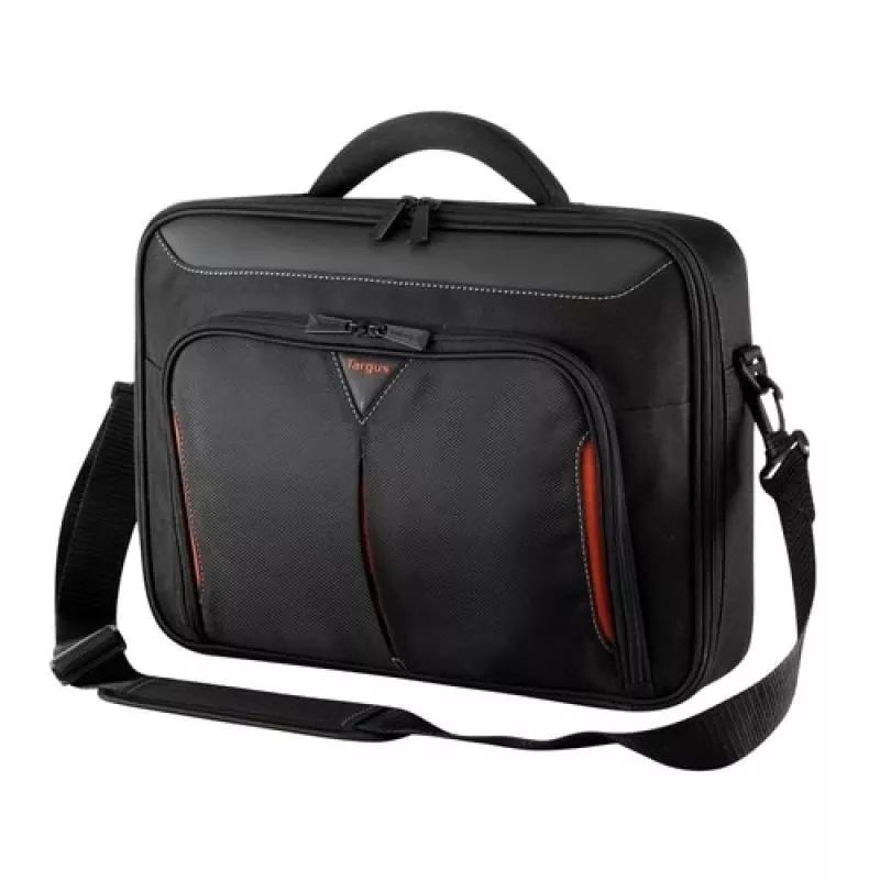 DELL Classic+ 35,6 cm (14 colių) portfelis Juoda, Raudona