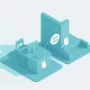 TP-Link Powerline 600 Wi-Fi plėtiklio pradinis rinkinys