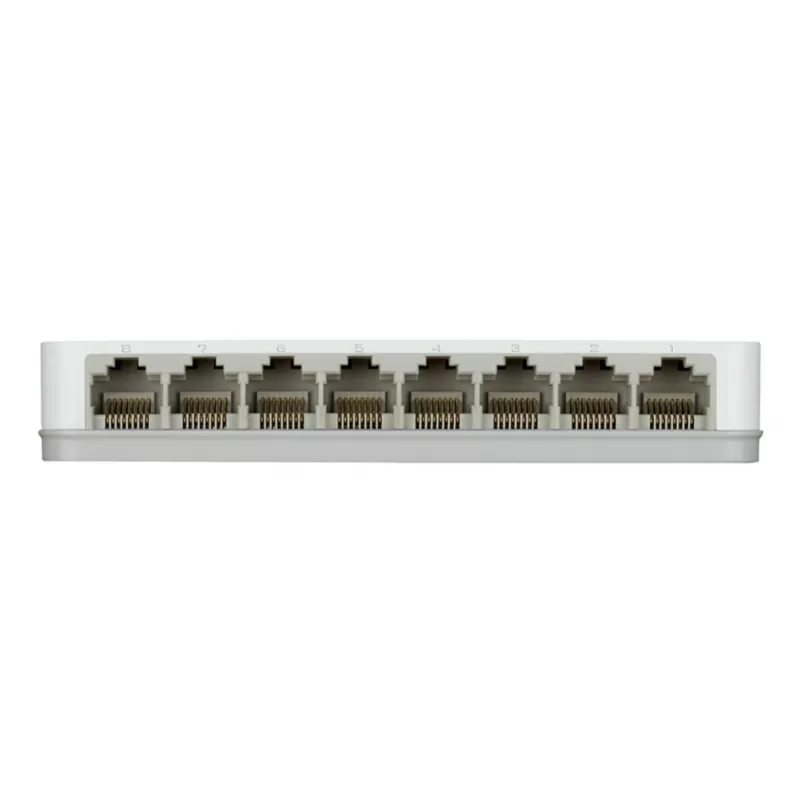 D-Link GO-SW-8G/E tinklo jungiklis Nevaldomas Gigabit Ethernet (10/100/1000) Baltas