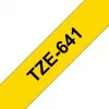 Ženklinimo juosta Brother TZe641 18 mm juoda ant geltonos