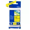Ženklinimo juosta Brother TZe641 18 mm juoda ant geltonos