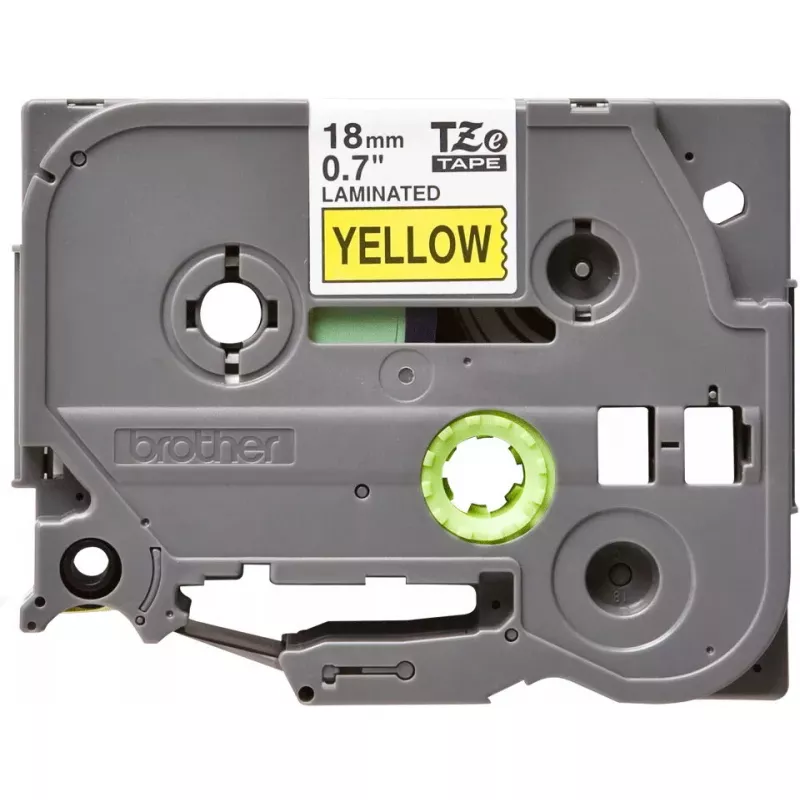 Ženklinimo juosta Brother TZe641 18 mm juoda ant geltonos
