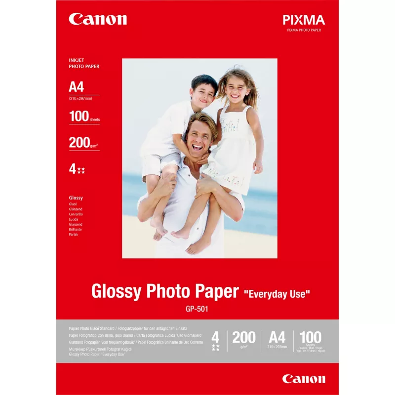 Canon GP-501 blizgus fotopopierius A4 100 lapų 200 g/m²