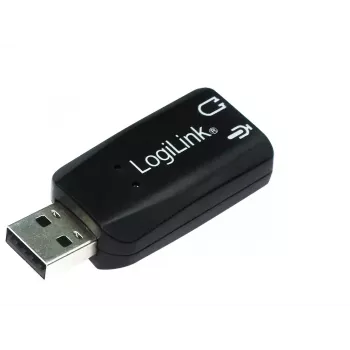 USB garso plokštė LOGILINK UA0053 — USB sąsaja, 5.1 kanalo garso išvestis