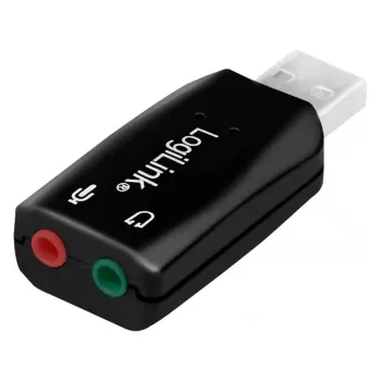 USB garso plokštė LOGILINK UA0053 — USB sąsaja, 5.1 kanalo garso išvestis