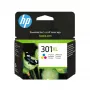 HP 301XL didelės išeigos trijų spalvų originali rašalo kasetė, žydra, rausvai raudona, geltona, 1 vnt., 300 puslapių