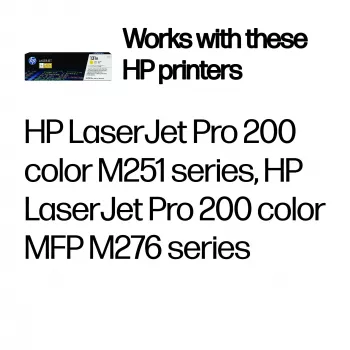 HP 131A geltonas originalus LaserJet tonerio kasetė