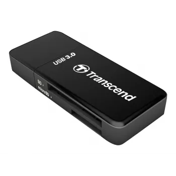 TRANSCEND kortelių skaitytuvas Rdf5 USB3.0 juodas