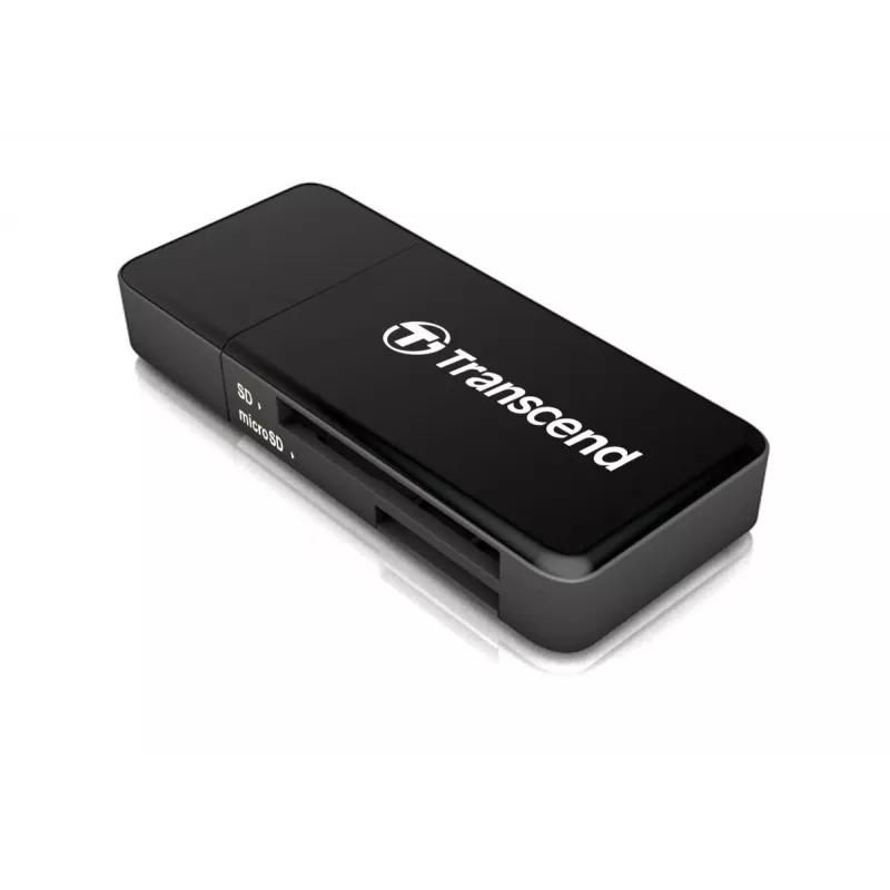 TRANSCEND kortelių skaitytuvas Rdf5 USB3.0 juodas