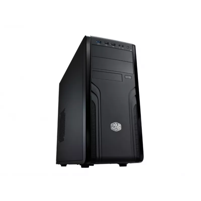 COOLER MASTER korpusas Coolermaster Force 500 midi-tower ATX be maitinimo šaltinio, juodas