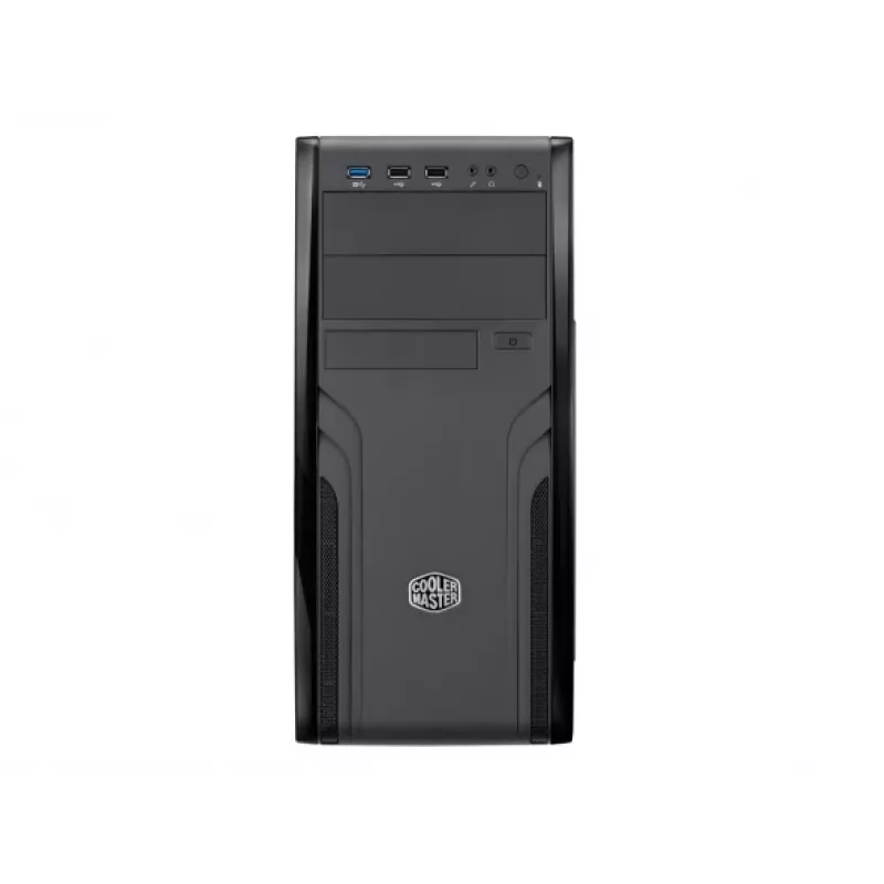 COOLER MASTER korpusas Coolermaster Force 500 midi-tower ATX be maitinimo šaltinio, juodas