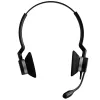 Jabra BIZ 2300 Duo, USB, MS, laidinis, biurui/skambučių centrui, 150–4500 Hz, 68 g, ausinės, juodos