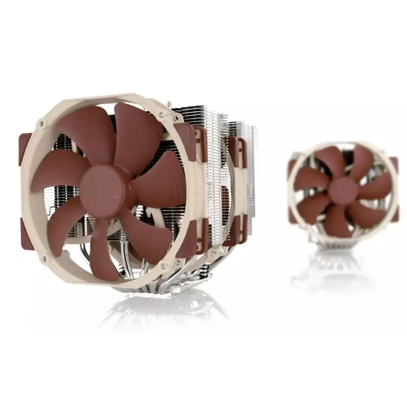 Aušintuvas Noctua NH-D15 14 cm Smėlio spalvos Rudas Plieninis 1500 RPM 140,2 m³/val.