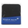 Pelės kilimėlis LOGILINK ID0096 — juodas, 250 × 220 mm, vienspalvis paviršius