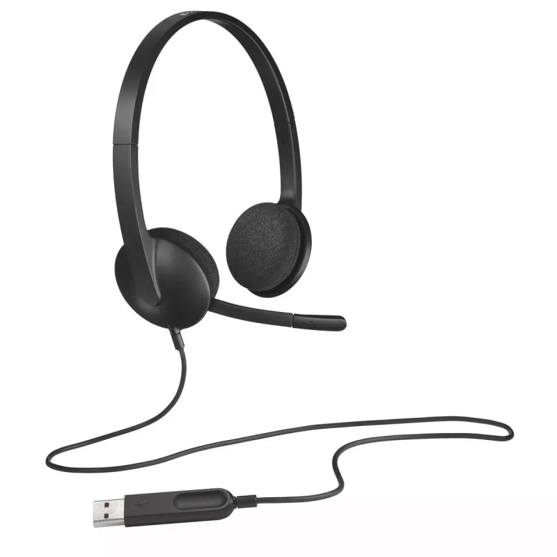 LOGITECH H340 - USB - Ausinės - Juodos