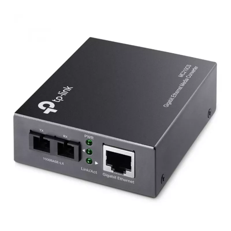 Medijos keitiklis TP-Link MC210CS, Gigabitinis, 1000 Mbit/s, SC jungtis