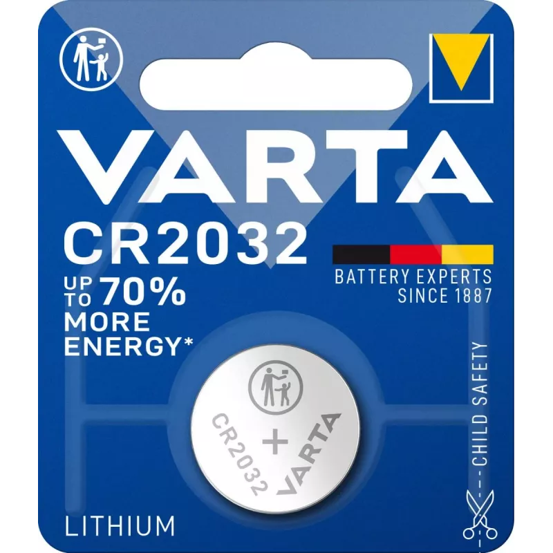 Vienkartinė baterija Varta CR2032 V 1-BL (6032) ličio