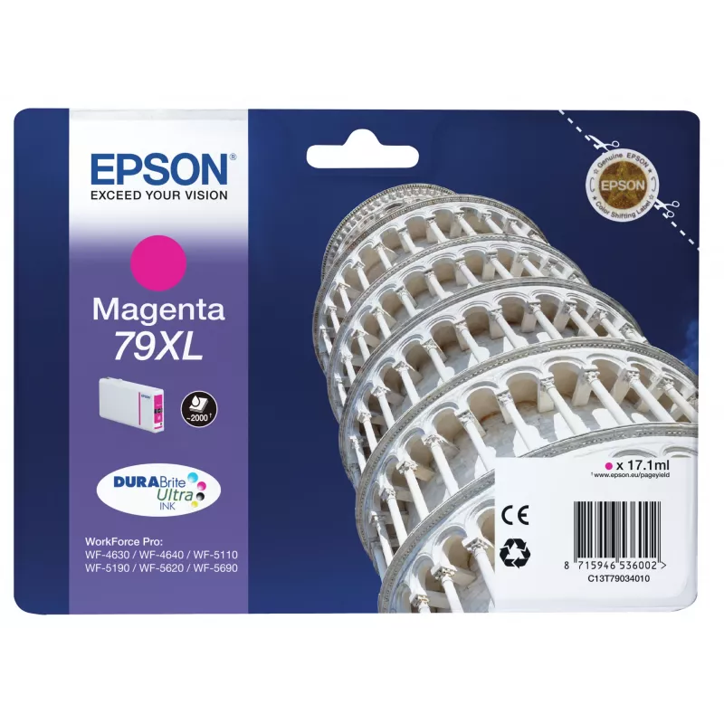 Rašalinė kasetė Epson 79XL C13T79034010 Magenta