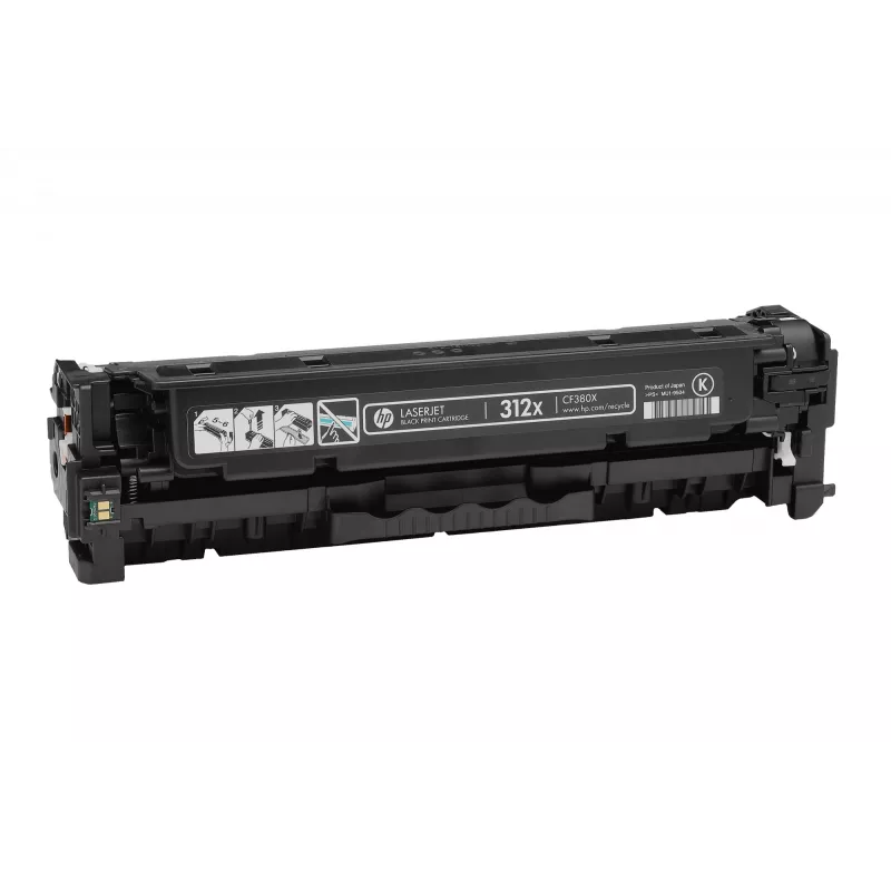 Kasečių HP 312X High Yield CF380X 10000 puslapių juoda