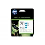 HP 711 3-pack 29-ml Žydra DesignJet rašalo kasetės, HP DesignJet T100, T120, T125, T130, T520, T525, T530 spausdintuvų serijos, terminis rašalinis spausdinimas, žydra, Singapūras, Malaizija, 114,8 mm, 45 mm