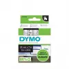 DYMO Authentic D1 etiketės | 24 mm x 7 m ritinys | Juodas spausdinimas ant skaidraus | Lipnios etiketės, skirtos LabelManager etikečių spausdintuvams