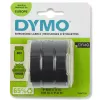DYMO autentiška reljefinio spausdinimo juosta | 9 mm x 3 m ritinėliai | baltas tekstas juodame fone | lipni | reljefinio žymėjimo įrenginiams | 3 vnt.