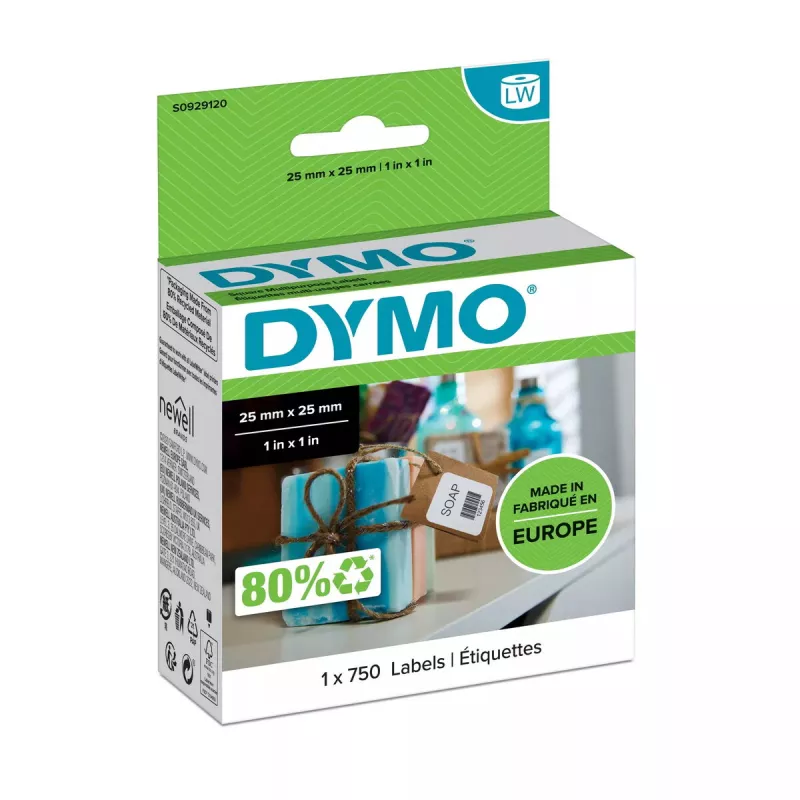 Lipnios spausdintuvo etiketės DYMO Multi-Purpose Labels S0929120