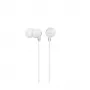 Sony MDR-EX15AP, su laidu, 8 - 22000 Hz, skambučiams/muzikai, 3 g, ausinės su mikrofonu, baltos